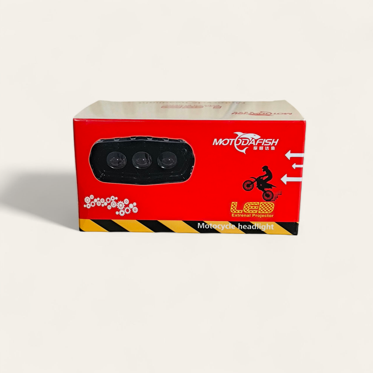 پروژکتور موتور سیکلت 3 لنز